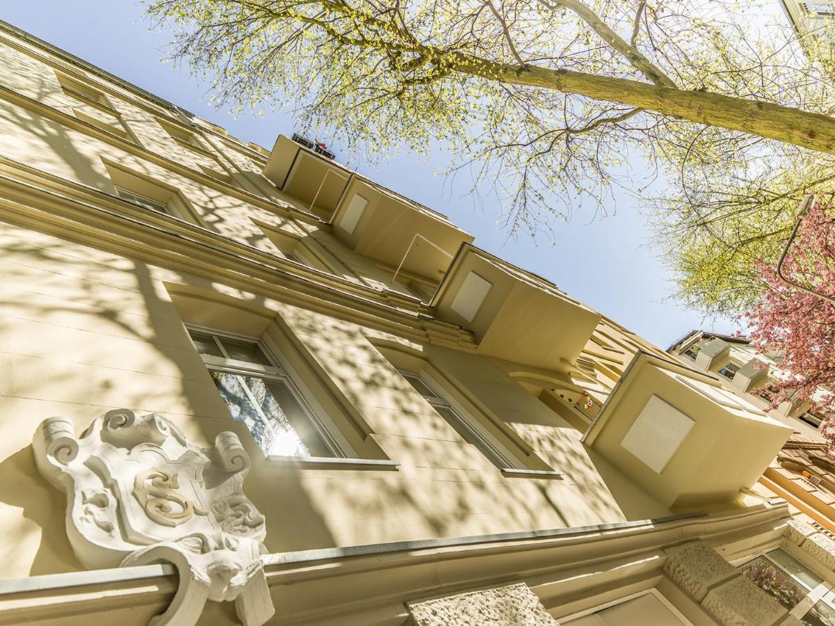Hochwertige Altbauwohnung Im Modernen Stil In Wiesbaden - Kueche - Terrasse - Wlan - Zentral Екстер'єр фото
