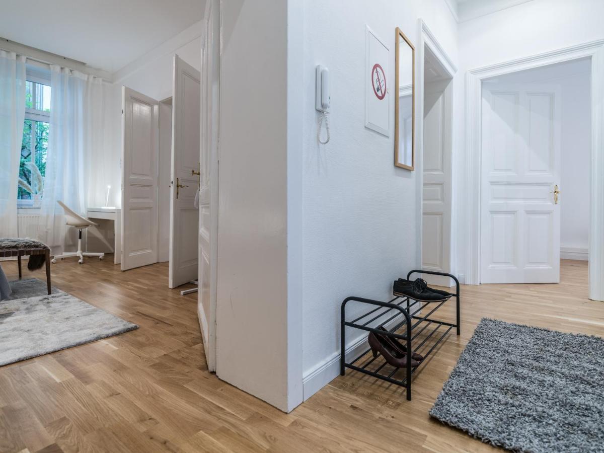 Hochwertige Altbauwohnung Im Modernen Stil In Wiesbaden - Kueche - Terrasse - Wlan - Zentral Екстер'єр фото